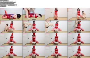 [美曦原创] 强制榨汁训练篇敏儿的监禁日常放置的日常训练驷马放置椅子缚强制捆绑紧缚直臂紧缚电击全包头套口球-丝依依