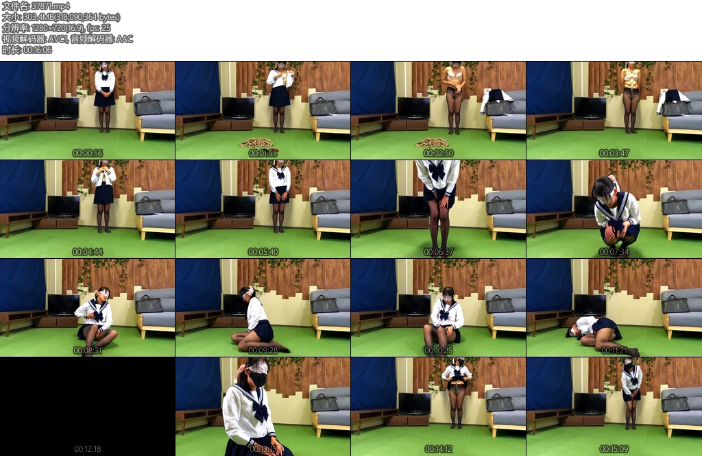 [亚洲绳艺] ドラマ仕立女子校生みき放課後編-丝依依