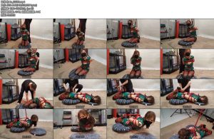 [束缘阁] 兔兔绿旗袍-丝依依