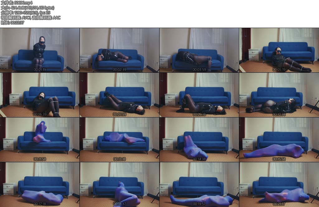 [朱雀雀] 炎热夏天全身包裹加轧带-丝依依