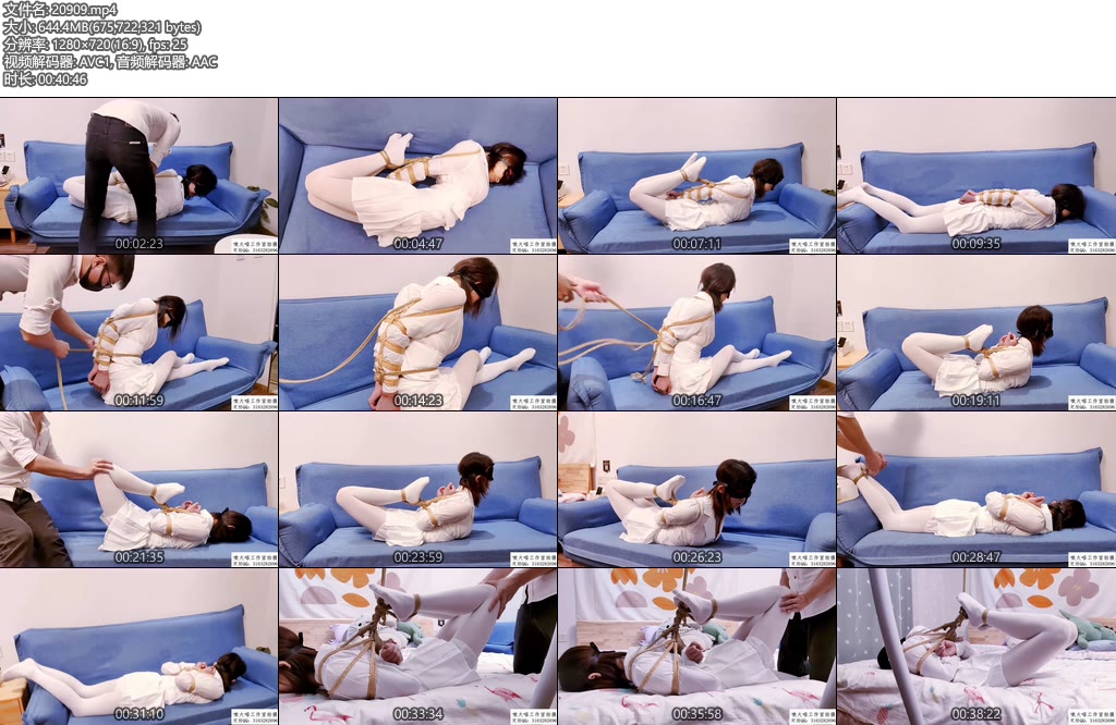 [嗷大喵] 极限紧缚挑战（第二集）-丝依依