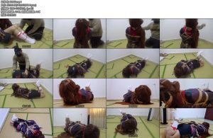 [新月原创] 玉箫定拍作品COS胡桃妹子蒙眼TD驷马十分给力的挣扎解缚-丝依依