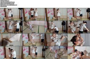 [山鬼原创] 纯情女教师不为人知的一面超高颜值平时从来没有这么穿过展示穿着小白袜的美腿她的高雅气质和过分的反差故作羞涩的小表情-丝依依