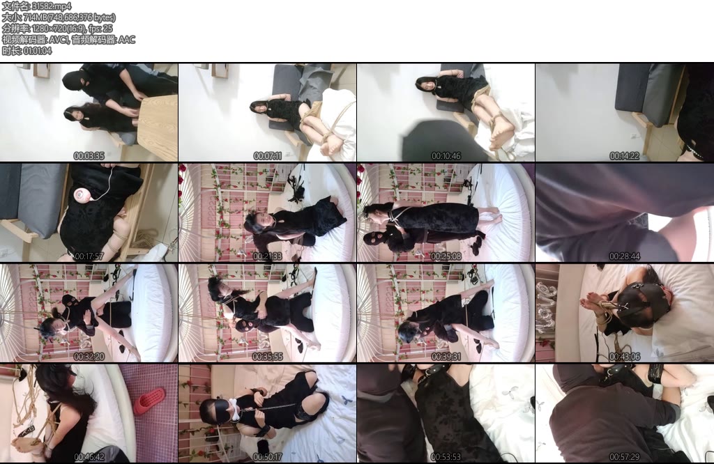 [茶茶原创] 足利茶茶丸 晚晚情趣旗袍绳艺吊绑欧式后手极限驷马强制GC虐足电击-丝依依