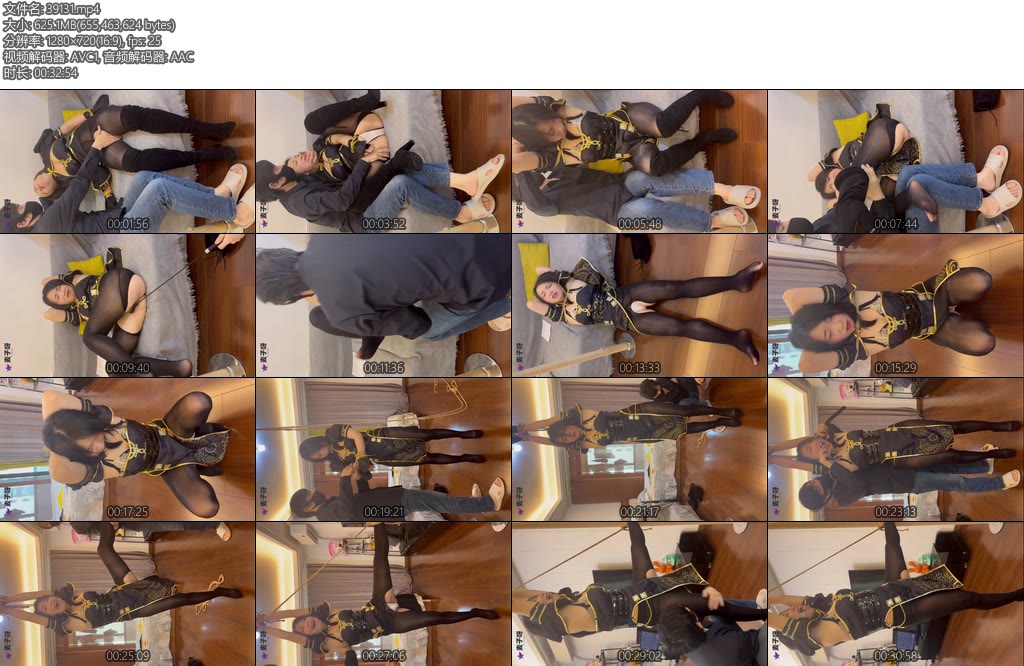 [麦子原创] 妻奴麦子之COS麦子面试模特被迷晕然后被捆绑迷晕吊缚开口器玩虐-丝依依