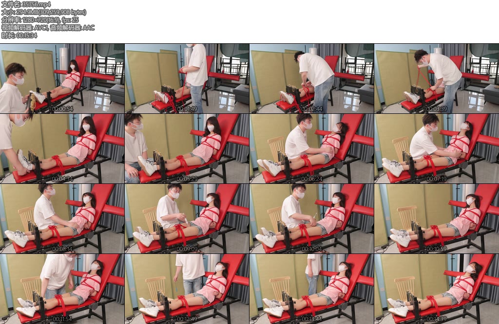 [心悦艺束] 贝贝拍摄的老虎凳TK对白比较有意思她声音真的好嗲-丝依依