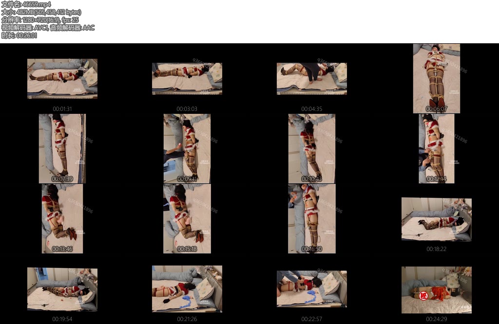 [欢乐谷] 来自圣诞老人的捆绑强制高朝-丝依依