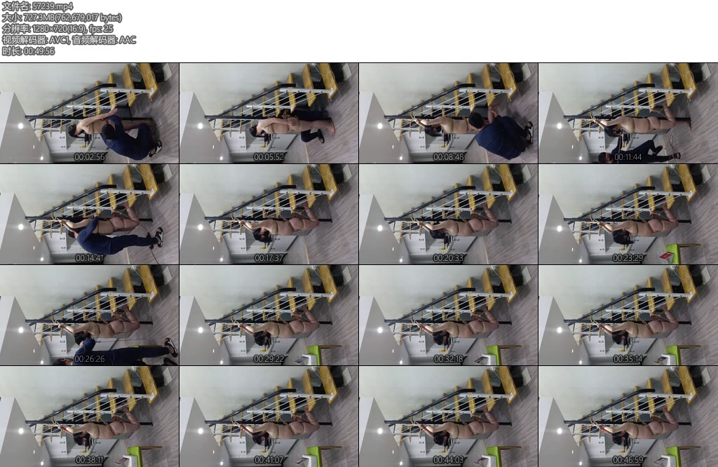 [绯影责束] 日常玩耍之柱缚-丝依依