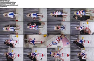 [刻猫猫] 伪娘芭芭拉cosplay郊狼假JJ白丝贞操锁-丝依依