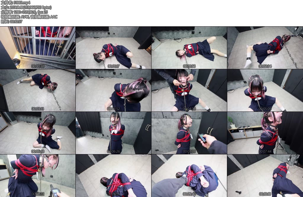 [D-Lemon] 制服拘束引き回しイラマ責め-丝依依