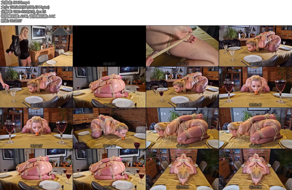 [欧美绳艺] Lil Missy UK is The Mystery Meal-丝依依