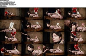 [欧美绳艺] Smаshing hеr sоlеs in Tоms nеw bаstinаdо slаvе-丝依依