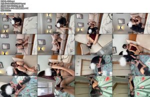 [延江艺束] 工作室原创欣欣想让表哥陪她逛街条件是陪表哥玩捆绑游戏口球丝袜堵嘴放置挣扎-丝依依