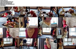 [初心原创] 洛洛雯雯闷热汗湿捆绑上丝袜高跟互换原味口球口水汗湿小玩具双人难受姿势-丝依依