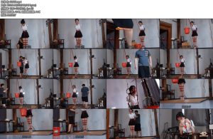 [路由原创] 可可超紧欧式直臂股绳水桶吊疼的嗷嗷直叫-丝依依