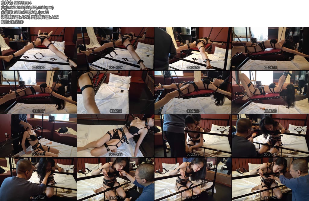 [随心原创] 雅熙铁床上空中固定-丝依依