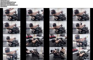 [缚心室] 黑丝女金属架极致固定强制挺胸抬头口水流了一地郊狼真空吸乳炮机猛烈输出叫得撕心裂肺又是被玩到求饶的一天-丝依依