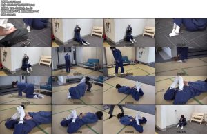 [涵涵原创] 女囚戴死铐收拾杂物不力被惩罚戴铐跪爬驷马-丝依依