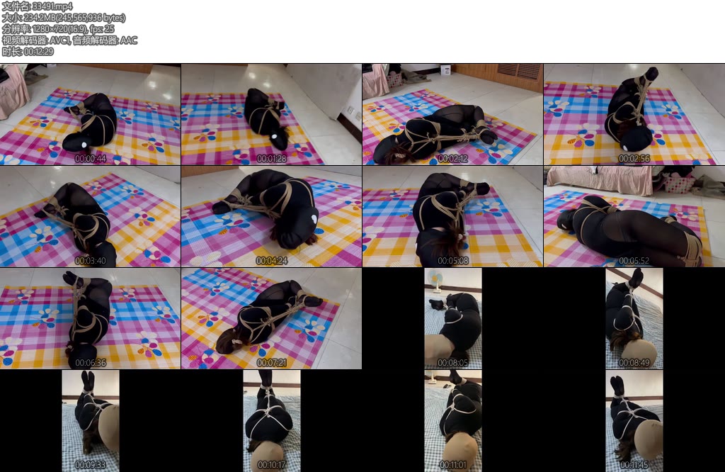 [亚洲绳艺] M妻 两个合集小片段-丝依依