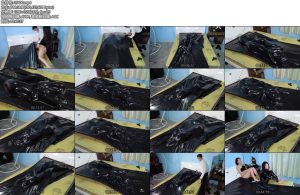 [樱束原创] 双人真空床体验-丝依依