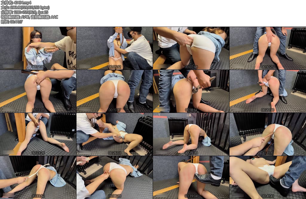 [雨辰原创] 奴隶养成计划牢笼关押K9调教圣水浇灌玩胸虐阴强高羞辱烈焰红唇真空出笼小皮鞭快乐棒加持-丝依依