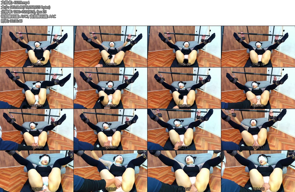 [亚洲绳艺] 女の子の反応観察恥ずかしく 擽ったく 気持ちく 絶頂果て-丝依依