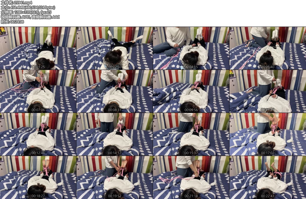 [达芬奇原创] 02年m属性小女友白袜小脚丫手铐束缚疯狂挣扎tk被我折磨娇喘叫喊-丝依依