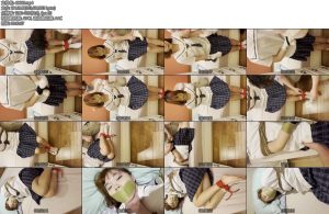 [麻绳原创] 麻绳工作室 台湾妹子18岁高中生木木子穿学校制服被绑起来袜子套手原味堵嘴胶带封嘴-丝依依