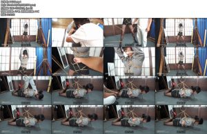 [试炼原创] 倩倩OL黑丝高跟紧缚放置两段-丝依依