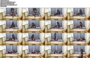 [一只萌熊] 加个绳圈绑日式自缚-丝依依