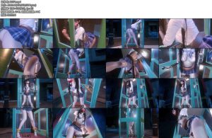 [动画片] 电话亭的放置女大学生深夜大街上的电话亭中放置着一个无内白丝少女她面露愉悦又恐惧的表情-丝依依