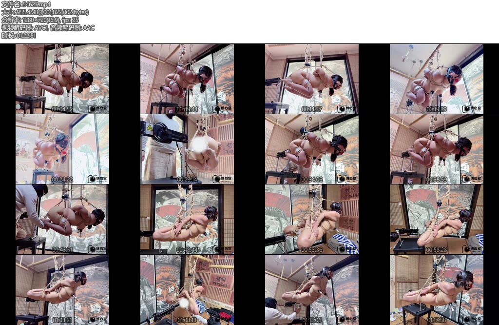 [缚心室] 大胸小美女的吊缚折磨三超极限空中驷马吊缚郊狼直接开到100吸乳炮击AV棒折磨脚趾头都不能放过一点活动空间都没有只能承受无尽的快感-丝依依