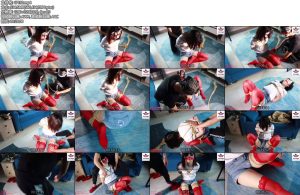 [自由鹰束艺] 可爱小狐狸初次束缚口球蒙眼羞耻口水！挣扎超级敏感长时间挠痒脚心！呻吟难耐求饶不断-丝依依