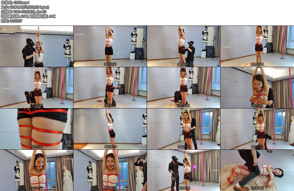 [一绳所爱] 陈雨溪全身捆绑鞭打挠痒-丝依依