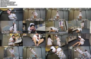[胜景影视] 中世纪特殊医院之女神经病调教女M下集女护士被用犬缚走绳吊等各种捆绑拘束供病人玩弄-丝依依
