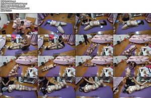 [网友原创] 我的媳妇 第53弹、刚绑好驷马匆匆的出门了把媳妇丢家了一个人任由其挣扎（妥妥的驷马放置）-丝依依