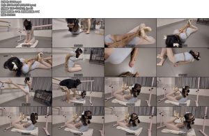 [凛凛蝶] 献身的少女第二集一镜到底极限柔韧驷马折叠-丝依依