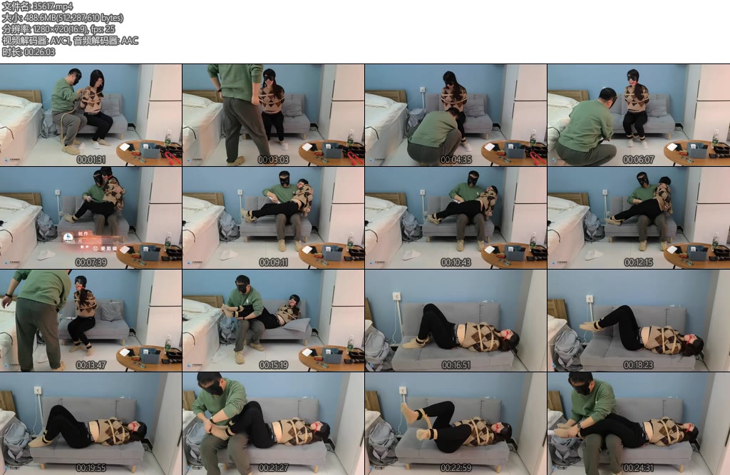 [JS原创] 芷若日式棉袜捆绑口球堵嘴蒙眼TK刺激呻吟-丝依依