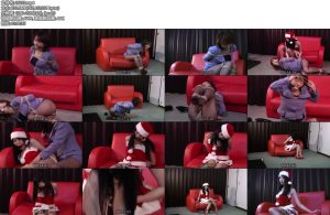 [亚洲绳艺] 隶娘写真馆 姐妹花穿着制服丝袜捆绑聖夜の闖入-丝依依