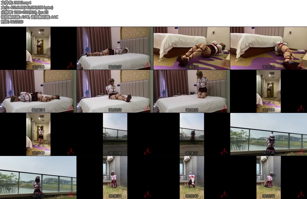 [CD伪娘] 伪娘小诡的自缚（81）摔的半死的伪娘女J-丝依依