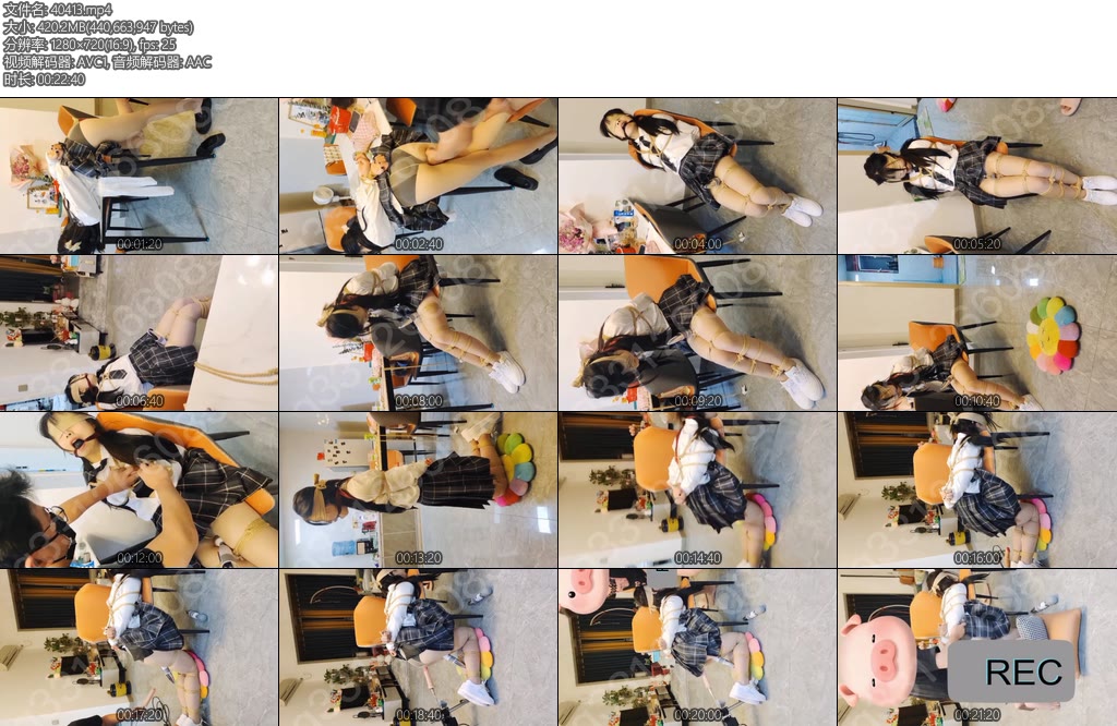 [欢乐谷] 被闯入家里的他捆绑后无情的折磨-丝依依