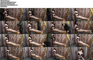 [随心原创] 杨蕊黑内老虎凳紧缚残酷电击震动脚趾捆绑-丝依依