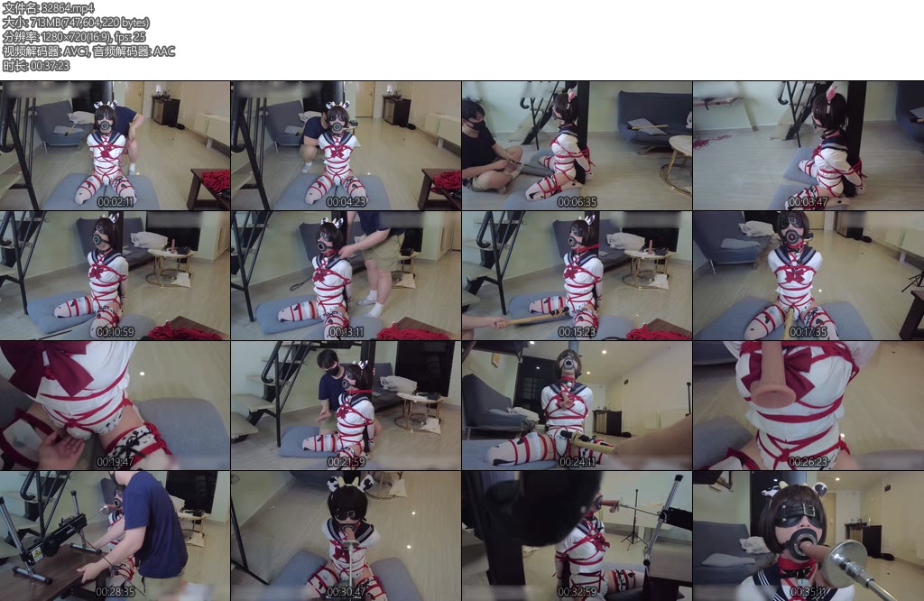 [鹿角与猫爪] 小奶牛柱缚固定强制开口机械抽插深喉上奶牛只会产奶可不得还得会-丝依依