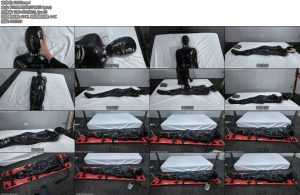 [鹿角与猫爪] 乳胶真空睡袋里的绝望呼控头套只有细小到可以忽略的小孔上透露点气息乳胶吸紧每寸肌肤奋力挣扎蠕动也无济于事努力呼吸每一口空气担架绝-丝依依