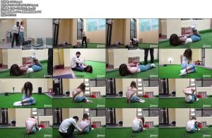 [半岛束艺] 任何新模都要变成台长喜欢的样子：七分裤+小吊带 苏心-丝依依