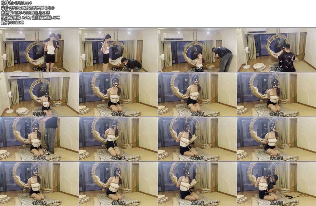 [奥特曼] 爱笑的舞蹈生二次出境跪缚捆绑放置一小时-丝依依