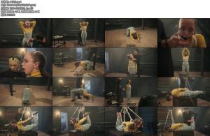 [欧美绳艺] Arina A Long Bondage and Discipline Session with Plenty of Ropes and Gags-丝依依