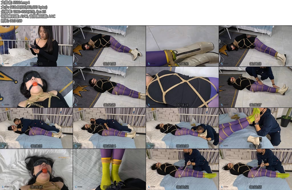 [JS原创] 李然绑架老女人女人被BT男入室绑架TJ棉袜短靴足J棒棒刺激GC-丝依依