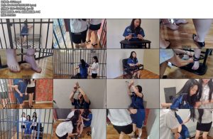 [忘忧社] 女孩因卖冰糖被捕被一顿教育改造之后再也不敢反抗交代了自己以贩养吸的经过供出了幕后大佬虽然迷途知返但还是逃脱不了法律的制裁-丝依依