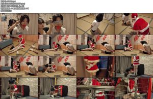 [云雀原创] 解谜逃脱游戏禁锢雯雯被手铐反拷口球上锁再把身上藏有钥匙的依依锁进笼子她们有机会逃脱吗-丝依依